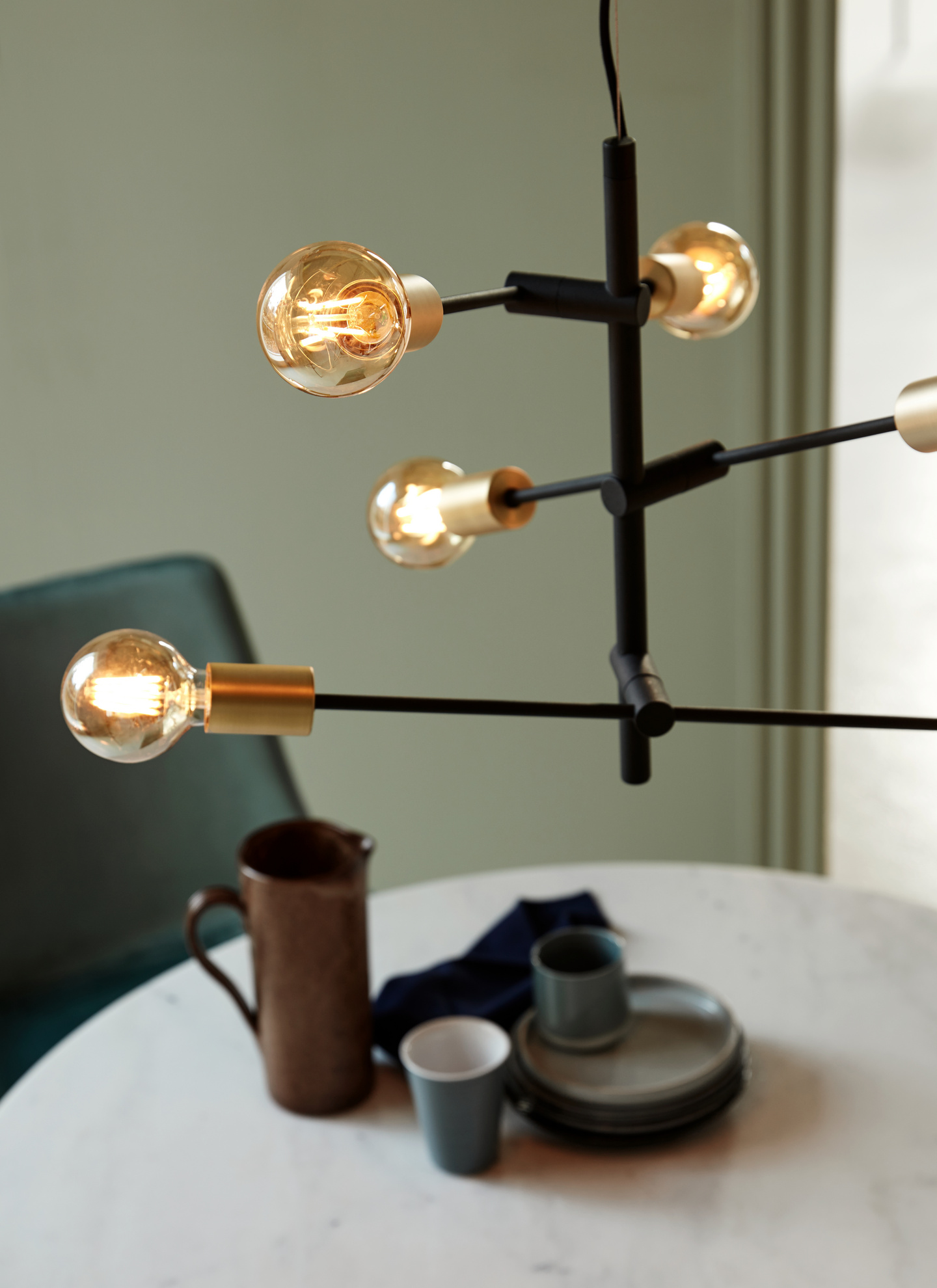 Riippuvalaisin Nordlux Josefine E27 mattamusta