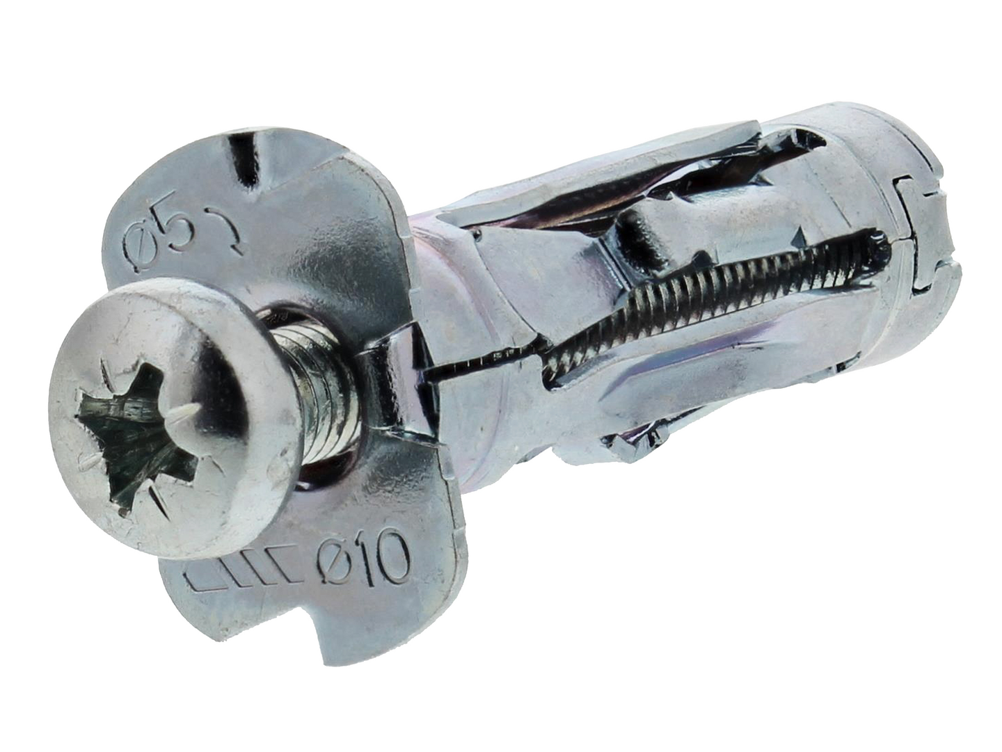 Ohutlevyankkuri + ruuvi SPIT STELLIX 5X35/15mm Metalli 100kpl