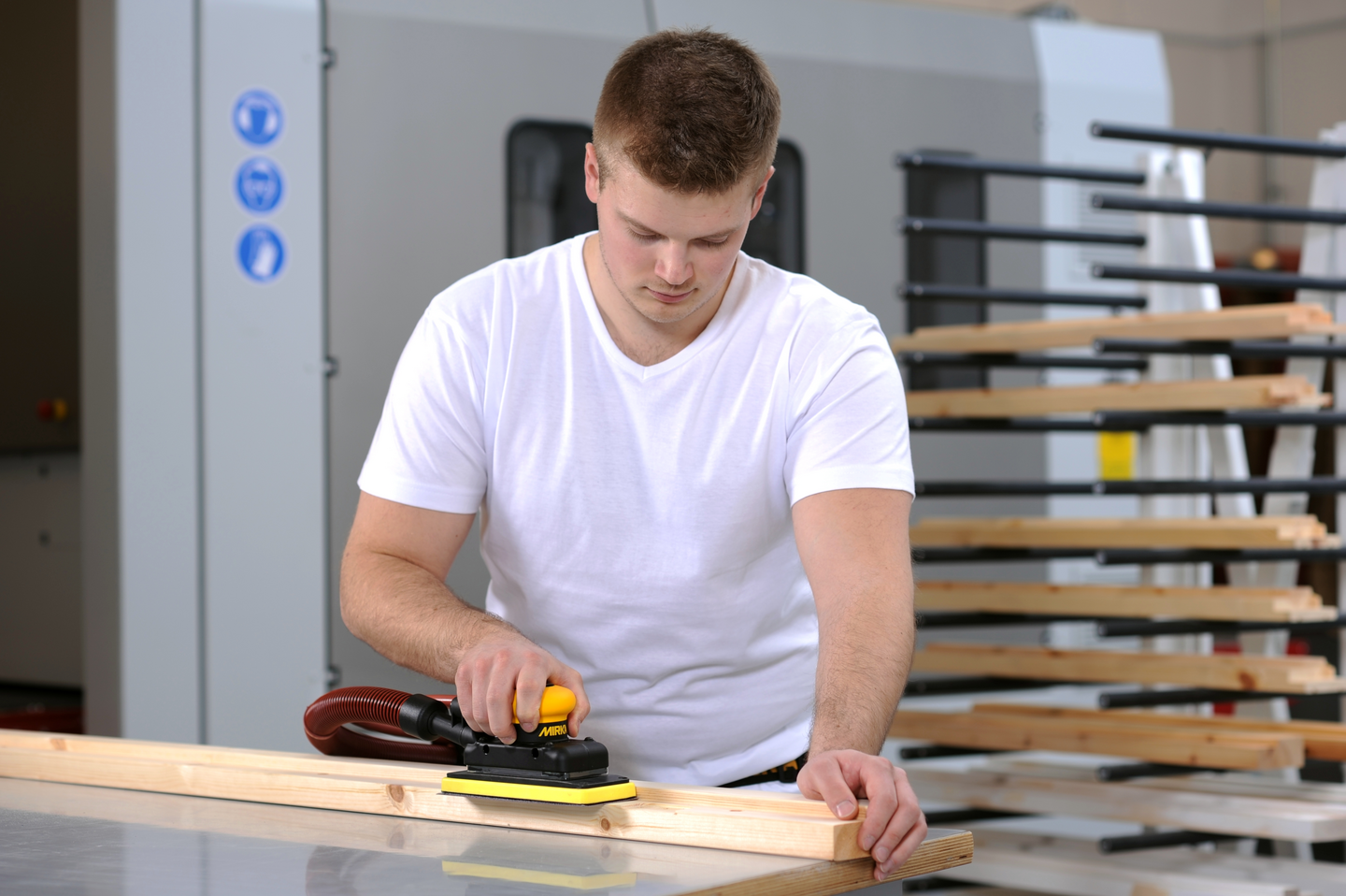 Tasohiomakone Mirka OS 383DB 70x198mm pölypussi 3,0