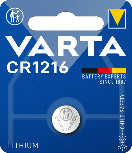 Nappiparisto VARTA CR 1216 Litiumparisto