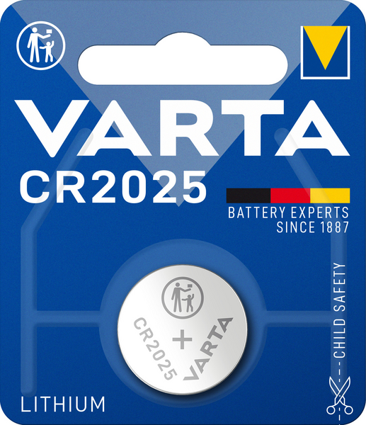 Nappiparisto VARTA Litium CR 2025