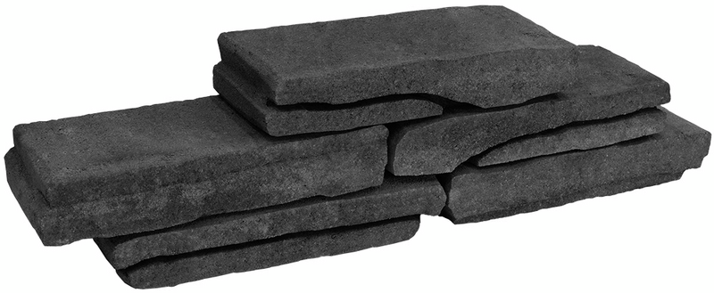 Rustikko Rudus hiili 400x180x77mm