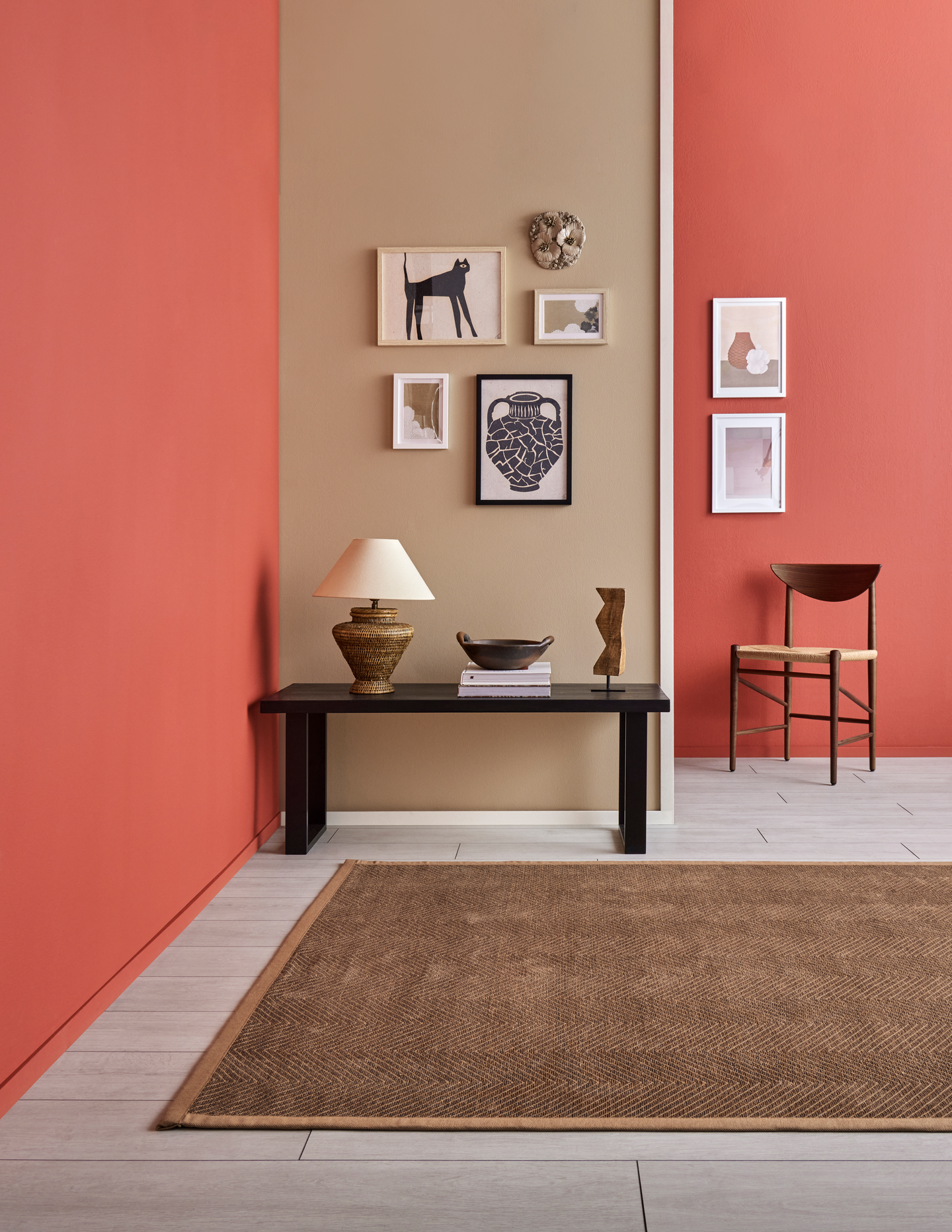 Metallijalka Cello U 400mm musta 2kpl