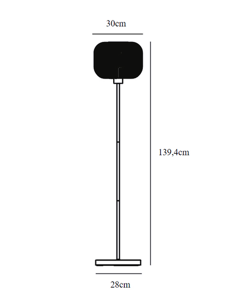 Lattiavalaisin Nordlux Milford E27 valkoinen
