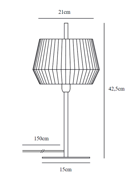 Pöytävalaisin Nordlux Dicte E14 valkoinen