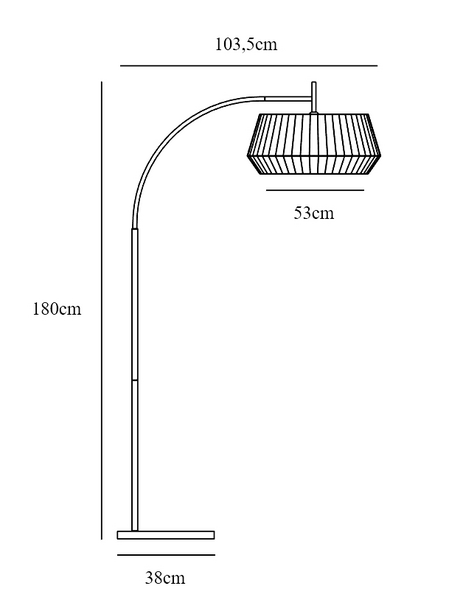 Lattiavalaisin Nordlux Dicte E27 valkoinen
