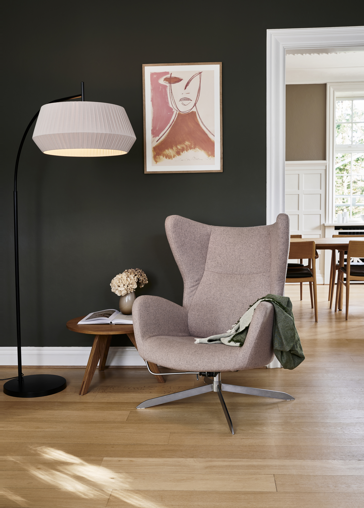 Lattiavalaisin Nordlux Dicte E27 beige