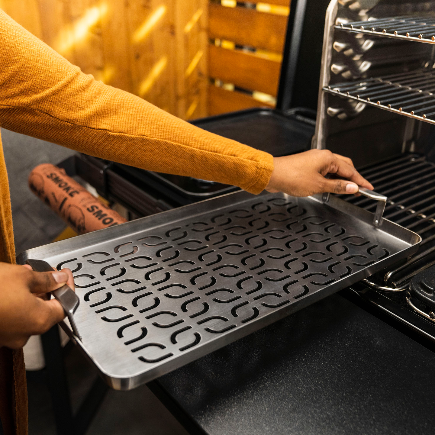 Traeger Modifire kala&kasvis -alusta