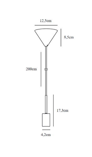 Riippuvalaisin Nordlux Paco E27 messinki