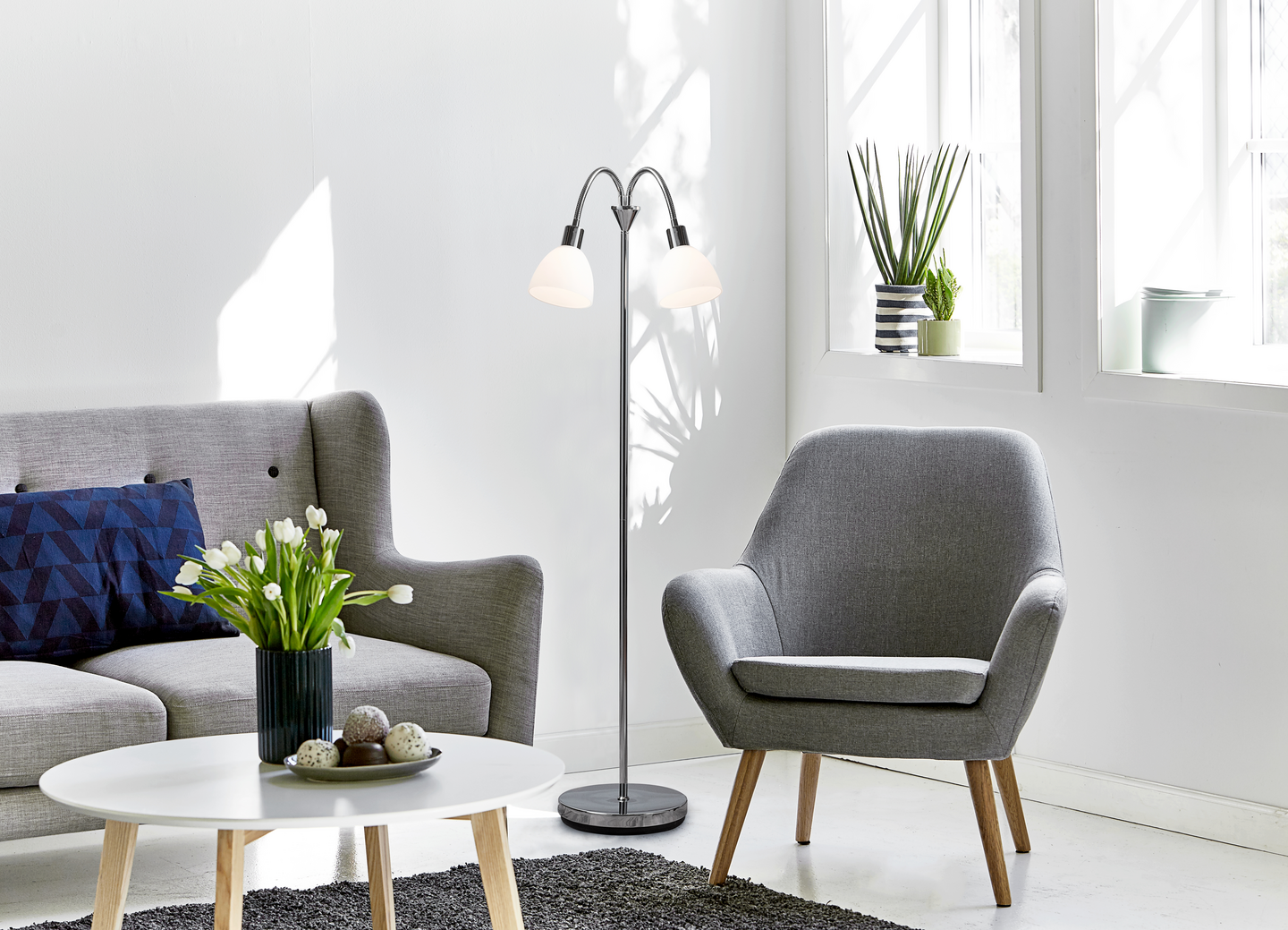 Lattiavalaisin Nordlux Ray E14 120mm kromi