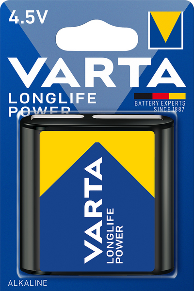 Alkaliparisto VARTA Longlife Power 4,5V