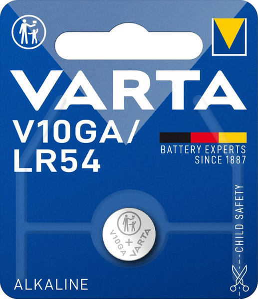 Nappiparisto VARTA V10 GA alkali