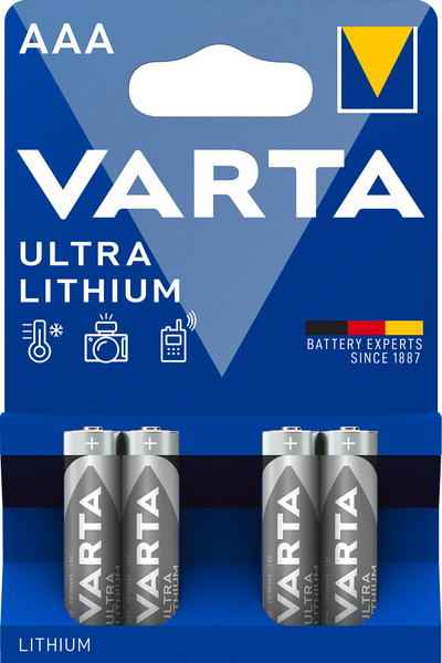 Paristo VARTA Ultra Lithium AAA 4kpl