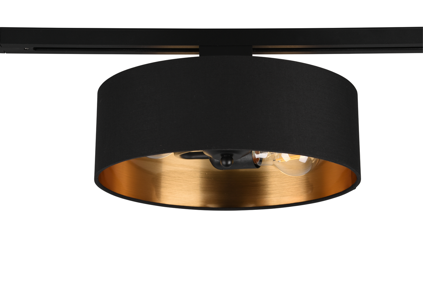 Kattovalaisin TRIO Duoline Hostel 2xE27 musta/kulta