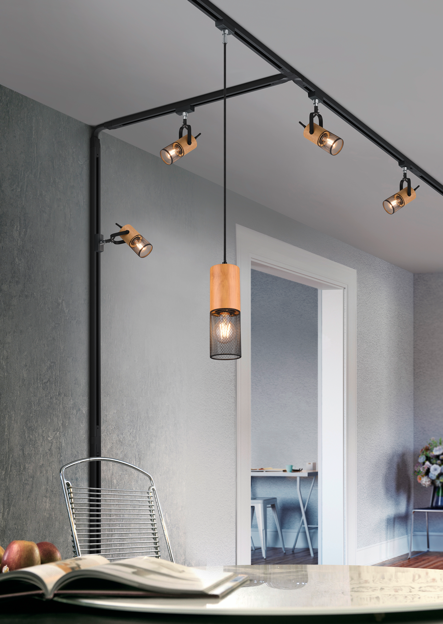 Spottivalaisin TRIO Duoline Tosh E14 1-os mattamusta