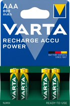 Akkuparisto VARTA Power ladattava NIMH AAA 800MAH 4kpl