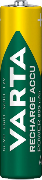 Akkuparisto VARTA Power ladattava NIMH AAA 800MAH 4kpl