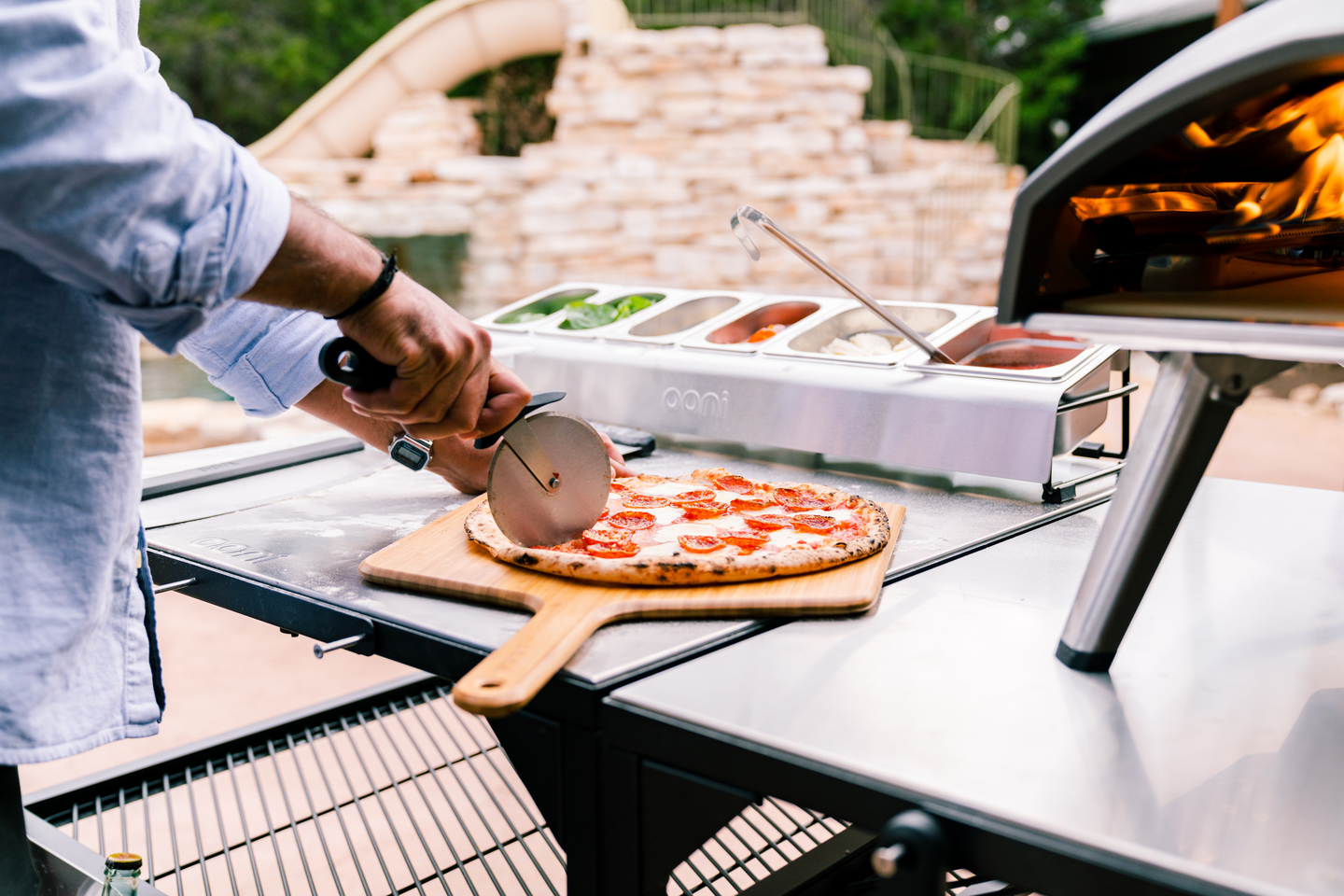Pizzaleikkuri Ooni Wheel