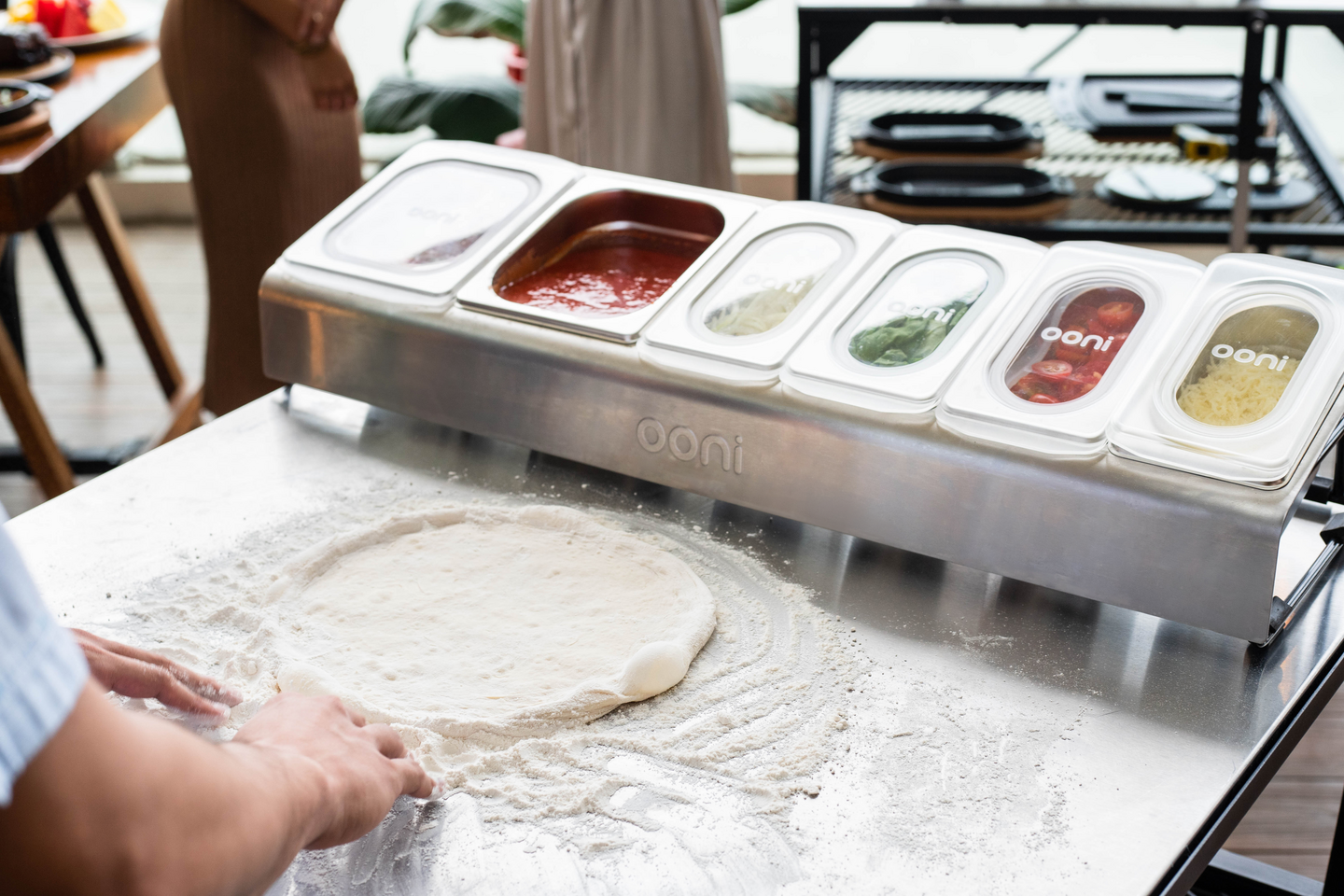 Täyteteline Ooni Pizza Topping Station