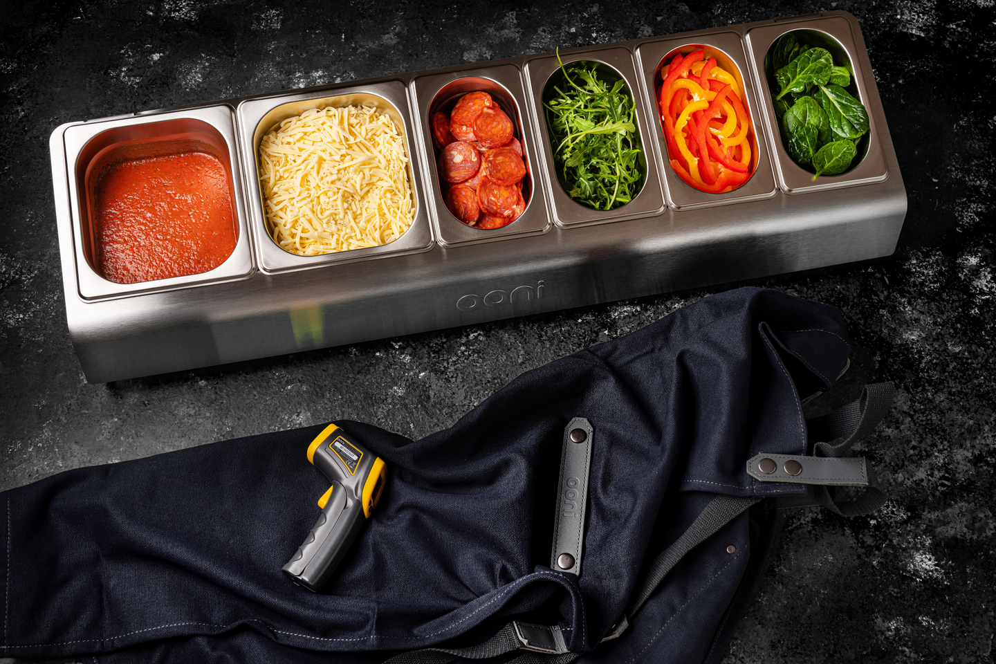 STÄLL PIZZAFYLLNING OONI TOPPING STATION