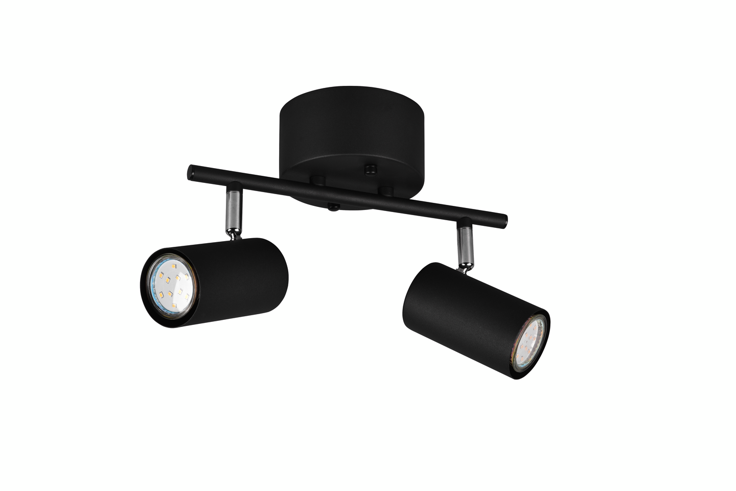 Spottivalaisin TRIO Marlina 2-osainen GU10 mattamusta