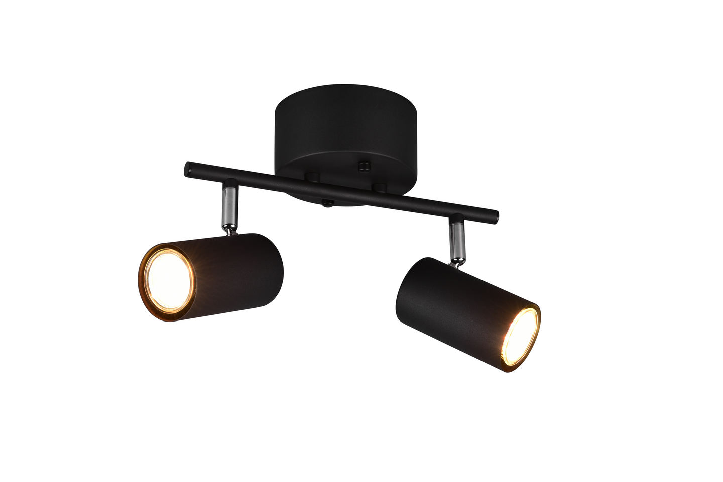 Spottivalaisin TRIO Marlina 2-osainen GU10 mattamusta