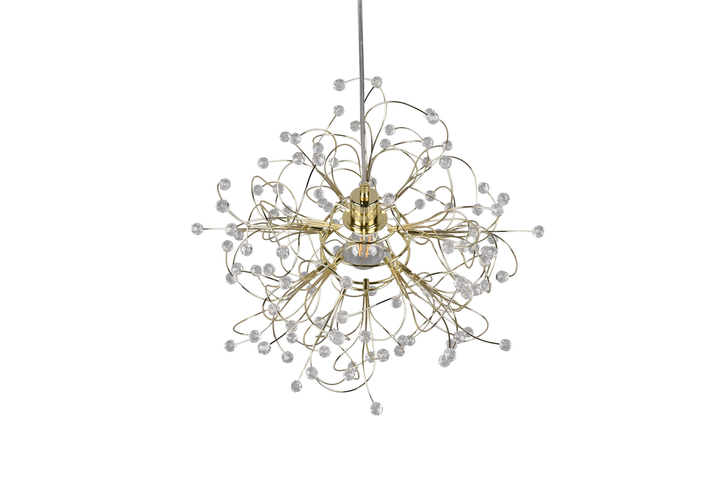 Riippuvalaisin TRIO Gloria E27 52cm kiillotettu messinki