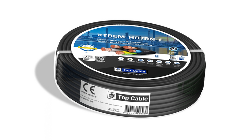 Kumikaapeli Xtrem H07RN-F 5x2,5 S R50 Eca