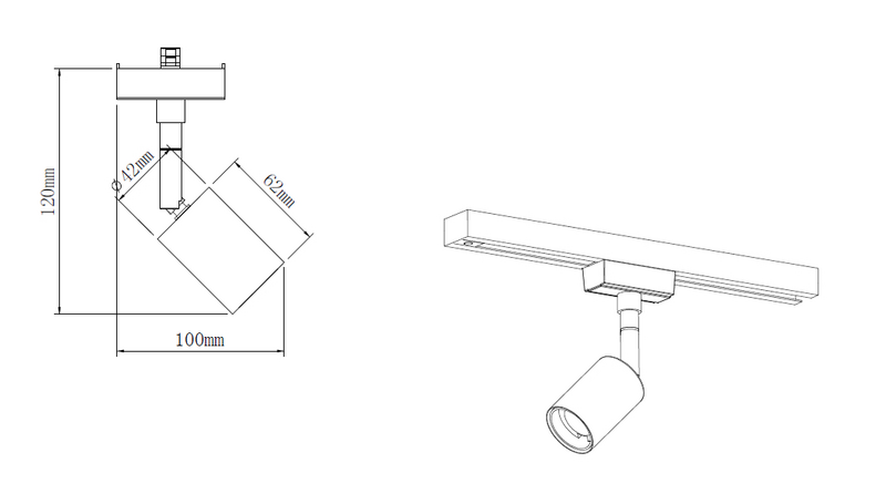 Spottivalaisin TRIO Duoline Diallo E14 1-os harjattu teräs