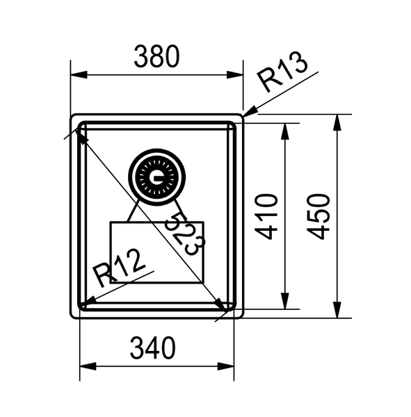 Keittiöallas Franke Box BXX 210/110-34