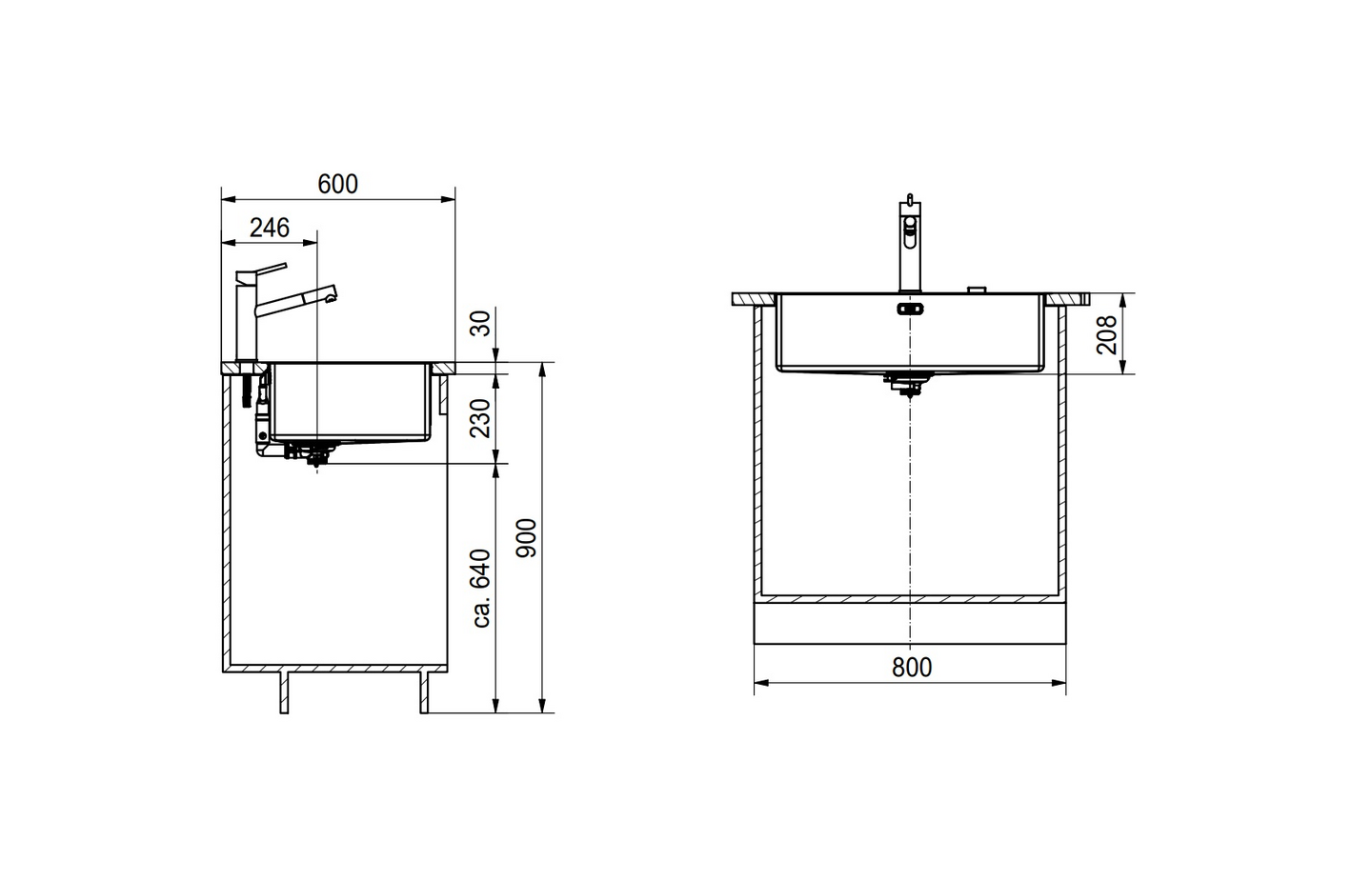 Keittiöallas Franke Box BXX 210/110-68
