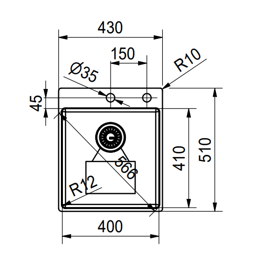 Keittiöallas Franke Box BXX 210-40 TL