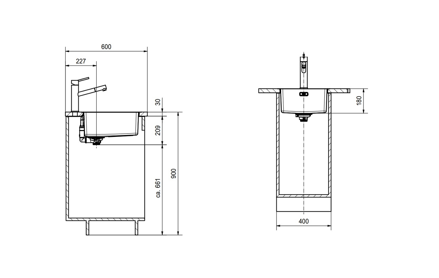 Keittiöallas Franke Maris MRX 210-34 1-allas