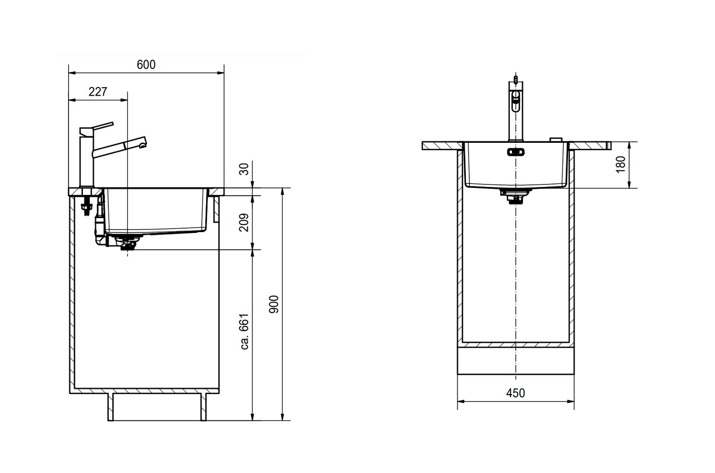 Keittiöallas Franke Maris MRX 210-40 1-allas