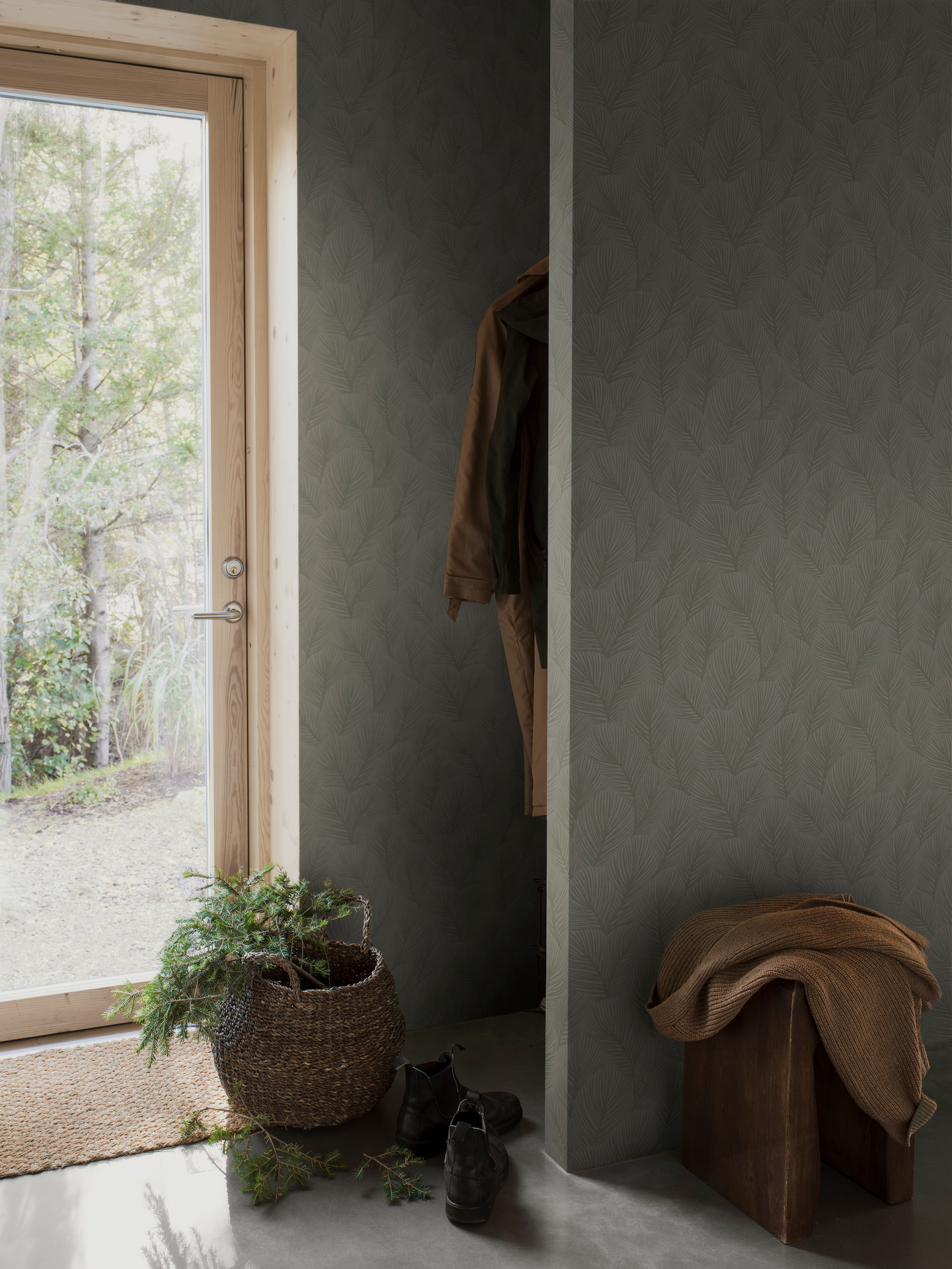 Tapetti Boråstapeter Woodland 4704 kuitu 10,05m