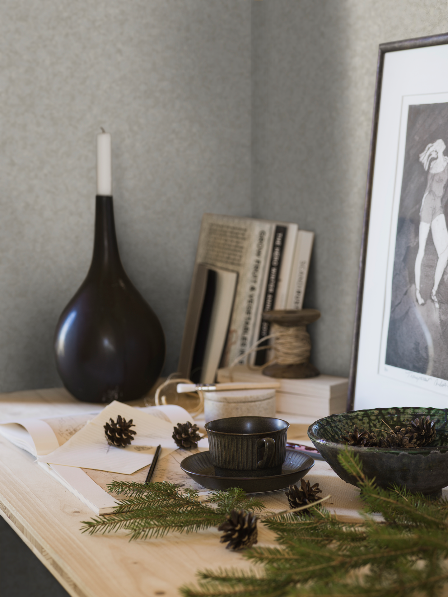 Tapetti Boråstapeter Woodland 4708 kuitu 10,05m