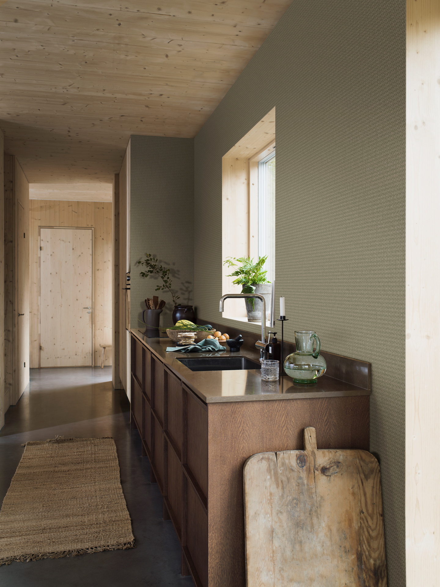 Tapetti Boråstapeter Woodland 4723 kuitu 10,05m