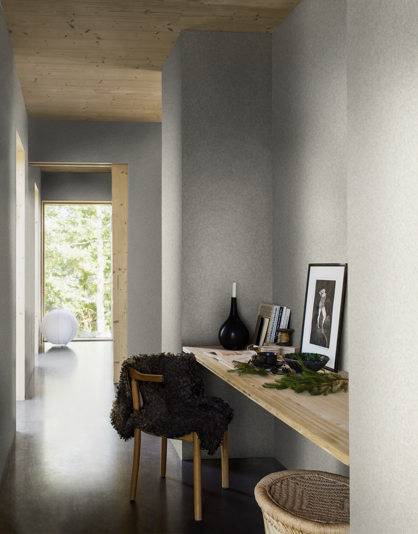 Tapetti Boråstapeter Woodland 4708 kuitu 10,05m