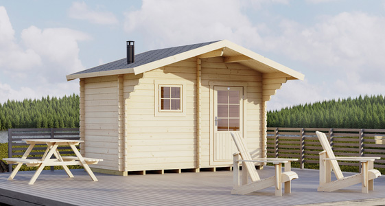 Sauna Lillevilla Kulovesi 7,6m²