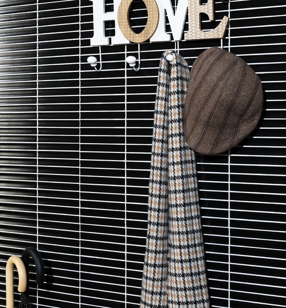 MOSAIK CELLO PIANO 2X14,5 29,6X29,9, SVART M.