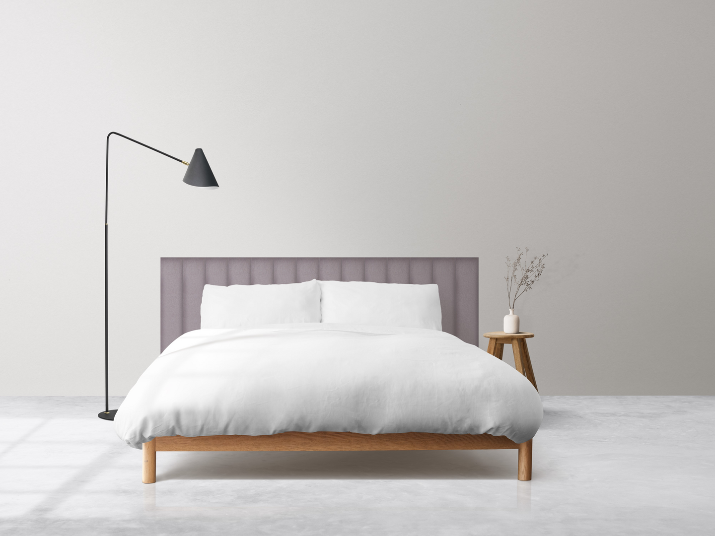 Akustiikkakangaspaneeli 90x15x3,6 vaaleanpunainen