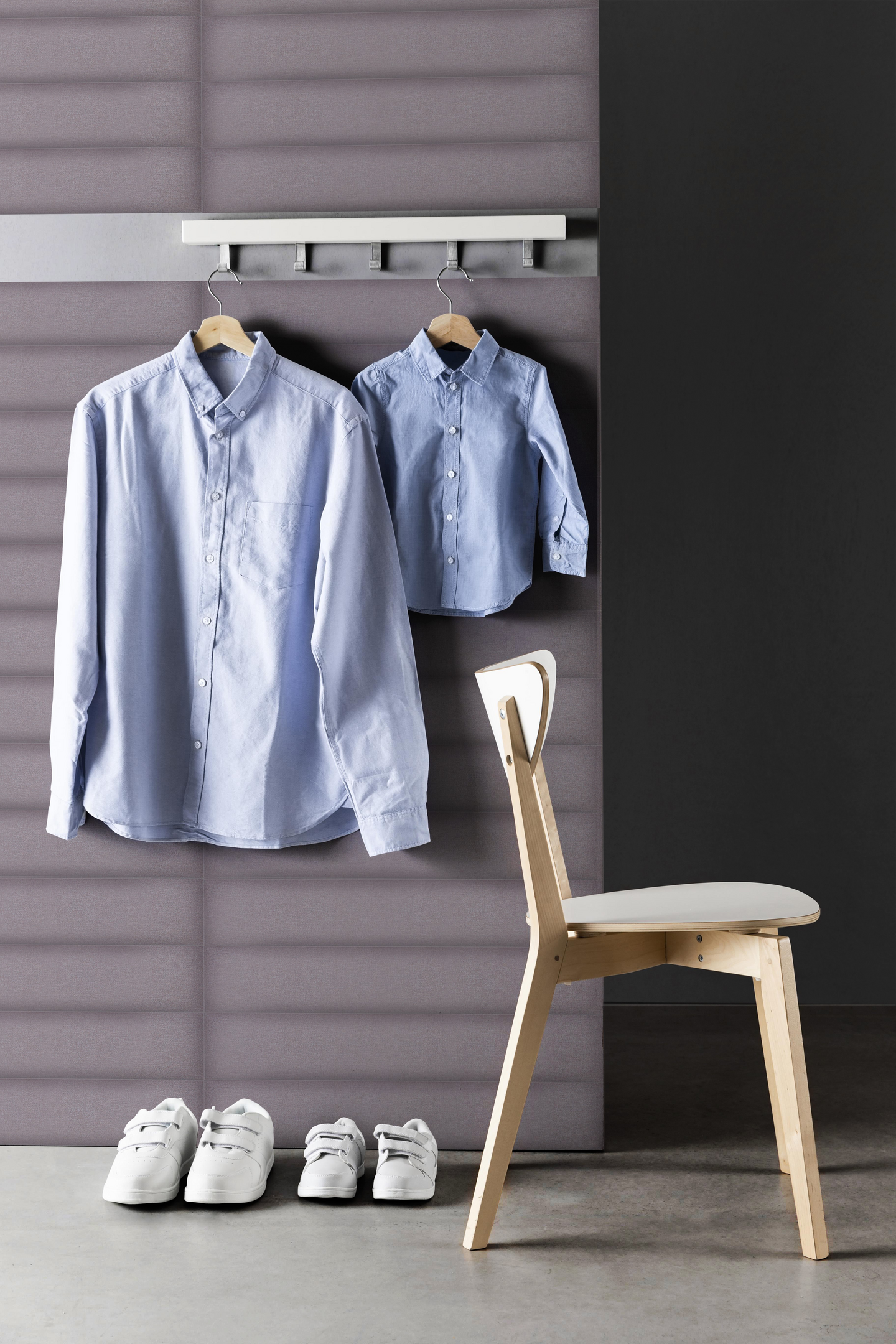 Akustiikkakangaspaneeli 90x15x3,6 vaaleanpunainen