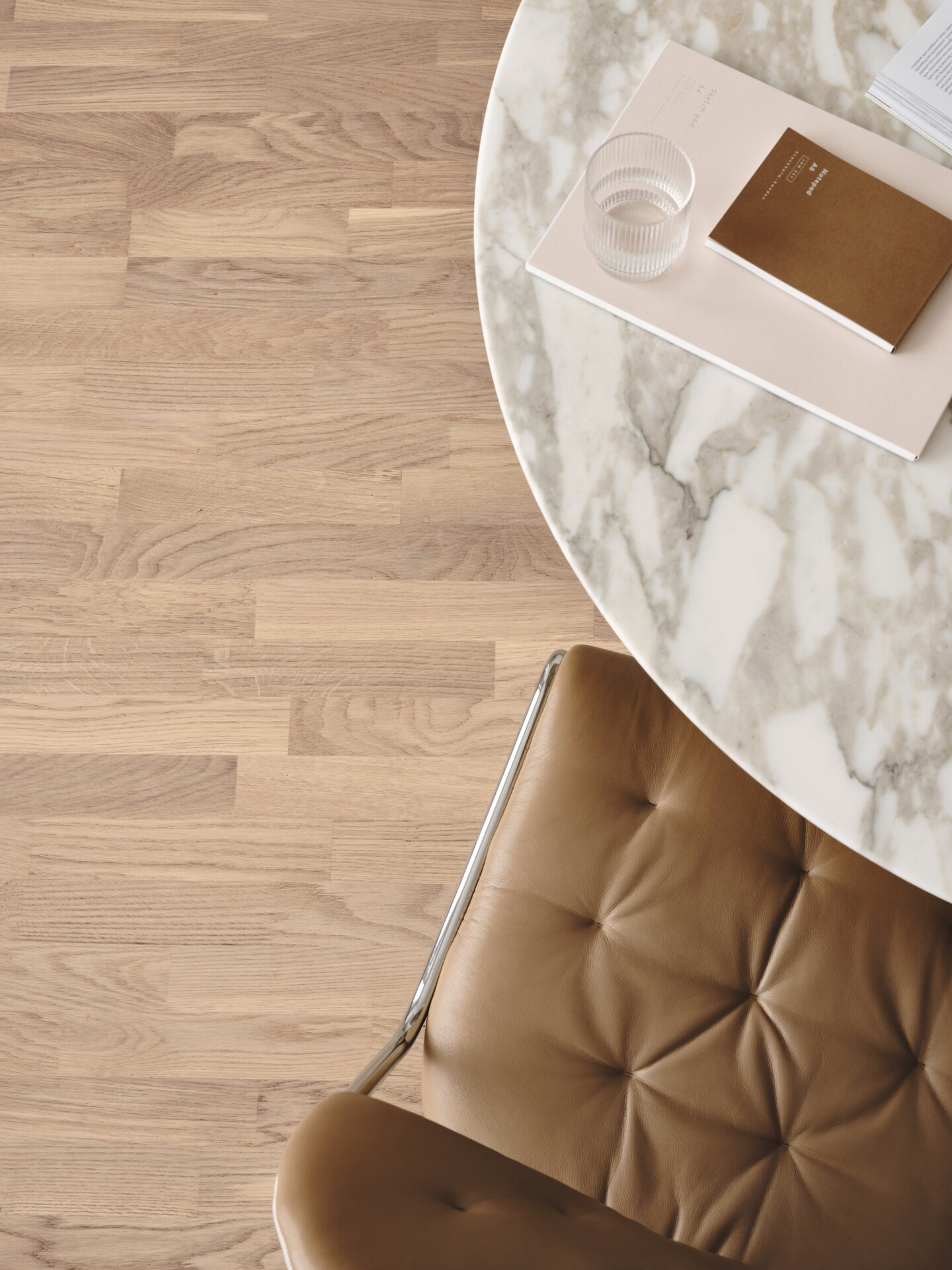 Parketti Tarkett Grace tammi Soft Skin Tres 3-s harjattu