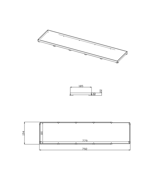 Lattiakaivon kansi Vieser Line laatoitettava