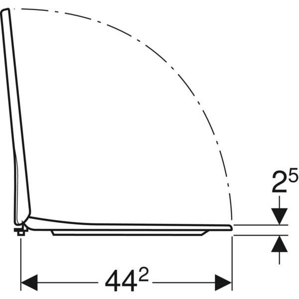 Wc-istuinkansi IDO Seven D 9113001001 pehmeä valkoinen