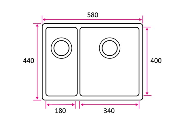 Keittiöallas Stala Lagom 18-34 rst