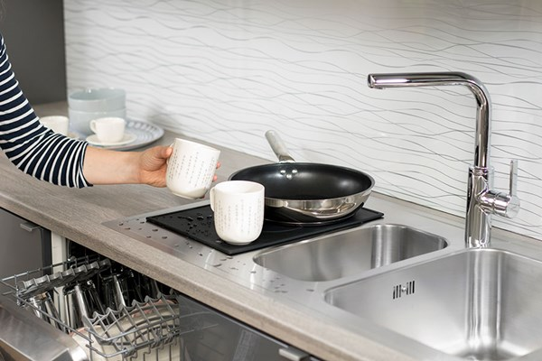 Silikonialusta Cook-1 musta