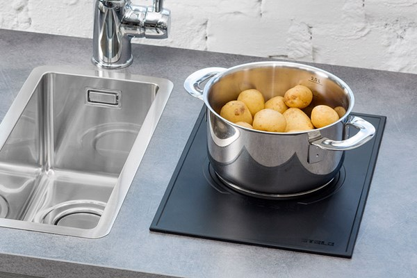 Silikonialusta Cook-1 musta