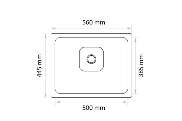 Keittiöallas Stala CEG-50B musta kvartsikomposiitti
