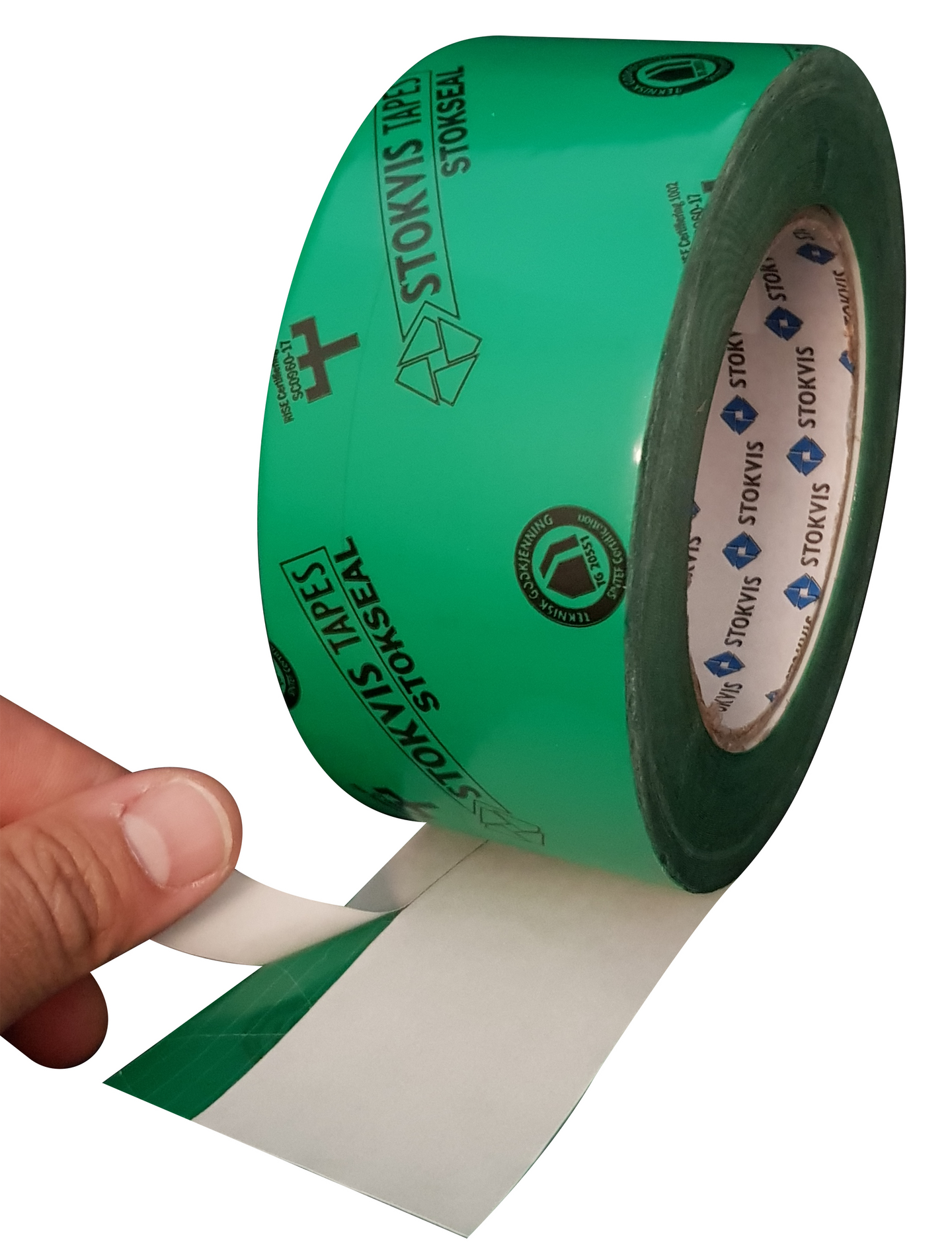 Höyrynsulkuteippi Stokseal Back Slit Stokvis Uv EC1Plus 60mmx25m 129538GR60BS